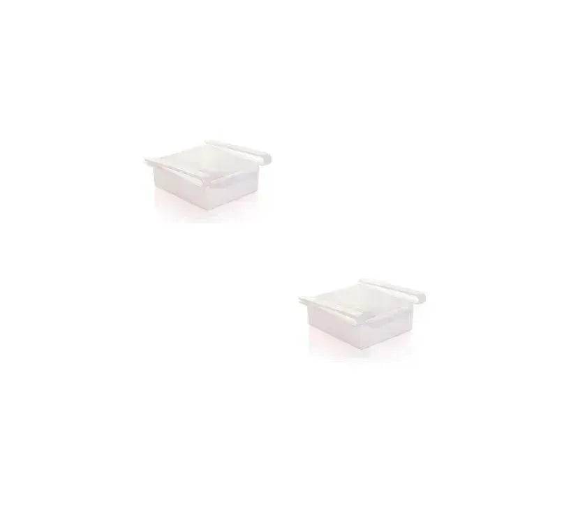 Hanging Plastic Refrigerator Clapboard Storage Rack Kitchen Supplies - Velora