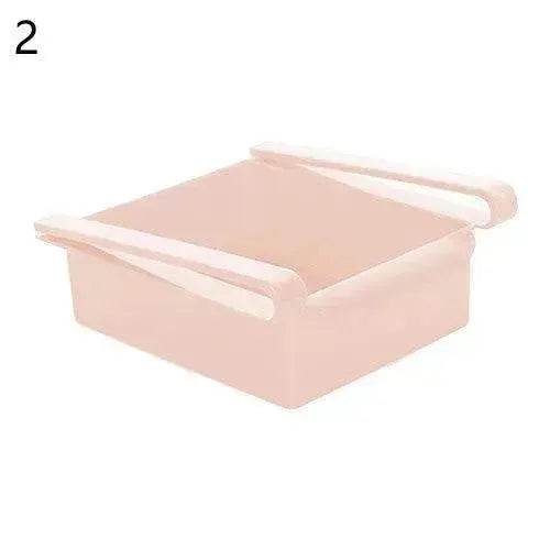 Hanging Plastic Refrigerator Clapboard Storage Rack Kitchen Supplies - Velora