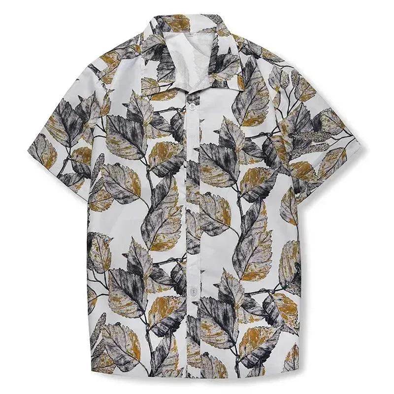 Hawaii Seaside Beach Shirt Hong Kong Style - Velora