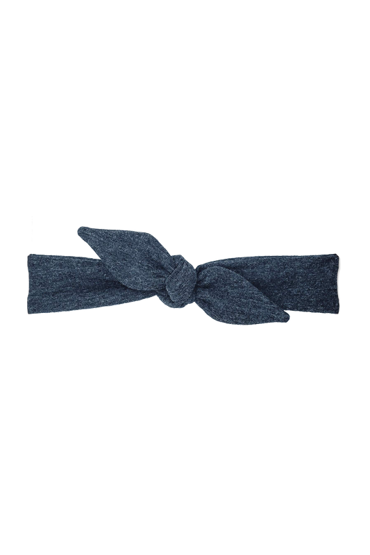 Topknot Headwrap | Heather Charcoal - Velora