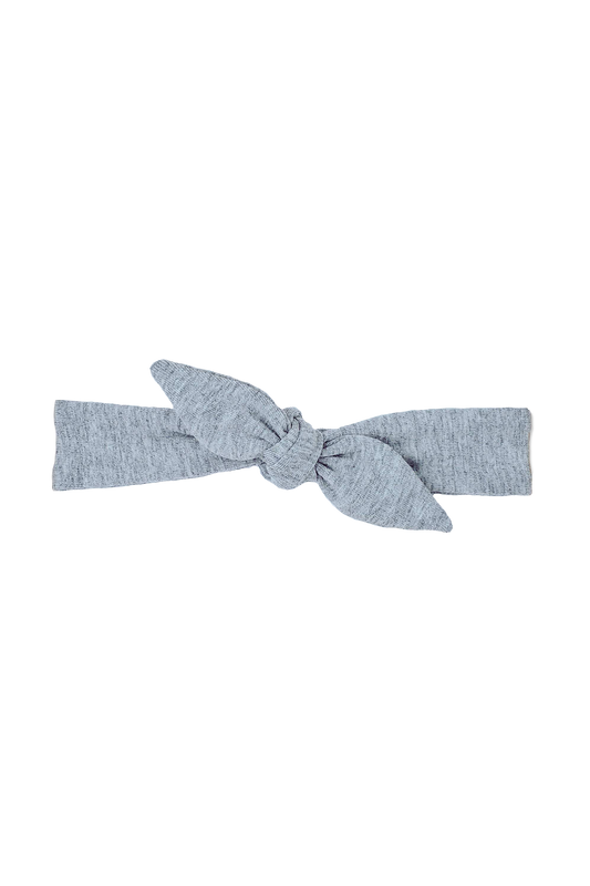 Topknot Headwrap | Heather Grey - Velora