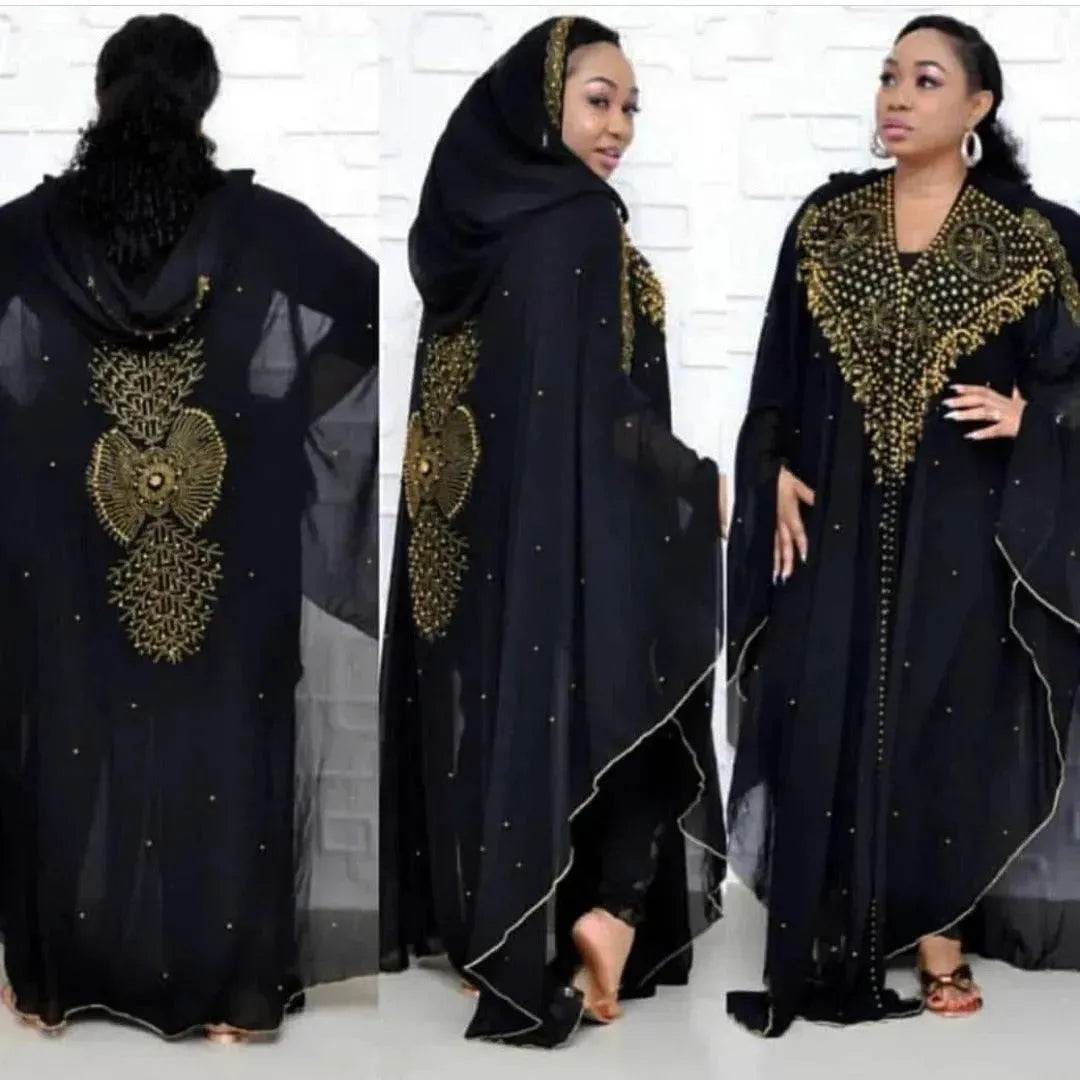 High-definition Arab  Shawl Hooded Cloak