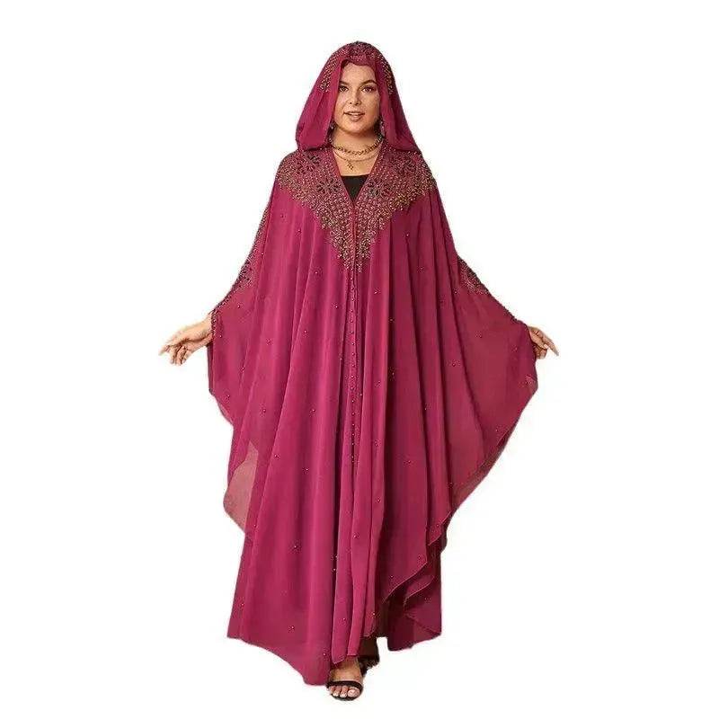 High-definition Arab  Shawl Hooded Cloak