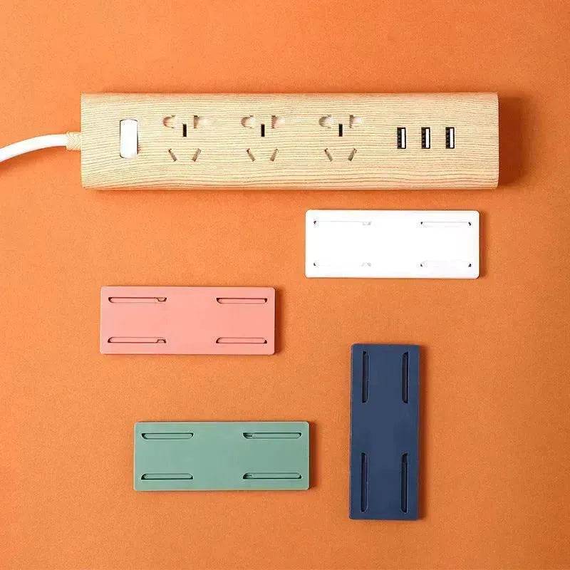 Hole-free Wall Power Extension Socket Holder - Velora