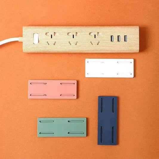 Hole-free Wall Power Extension Socket Holder - Velora