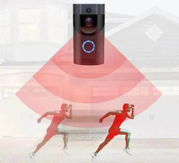 Home alarm smart wifi video doorbell wireless video intercom doorbell mobile phone remote video sea H1 program