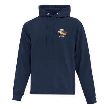Hoodie "Recette du bonheur" imprimé