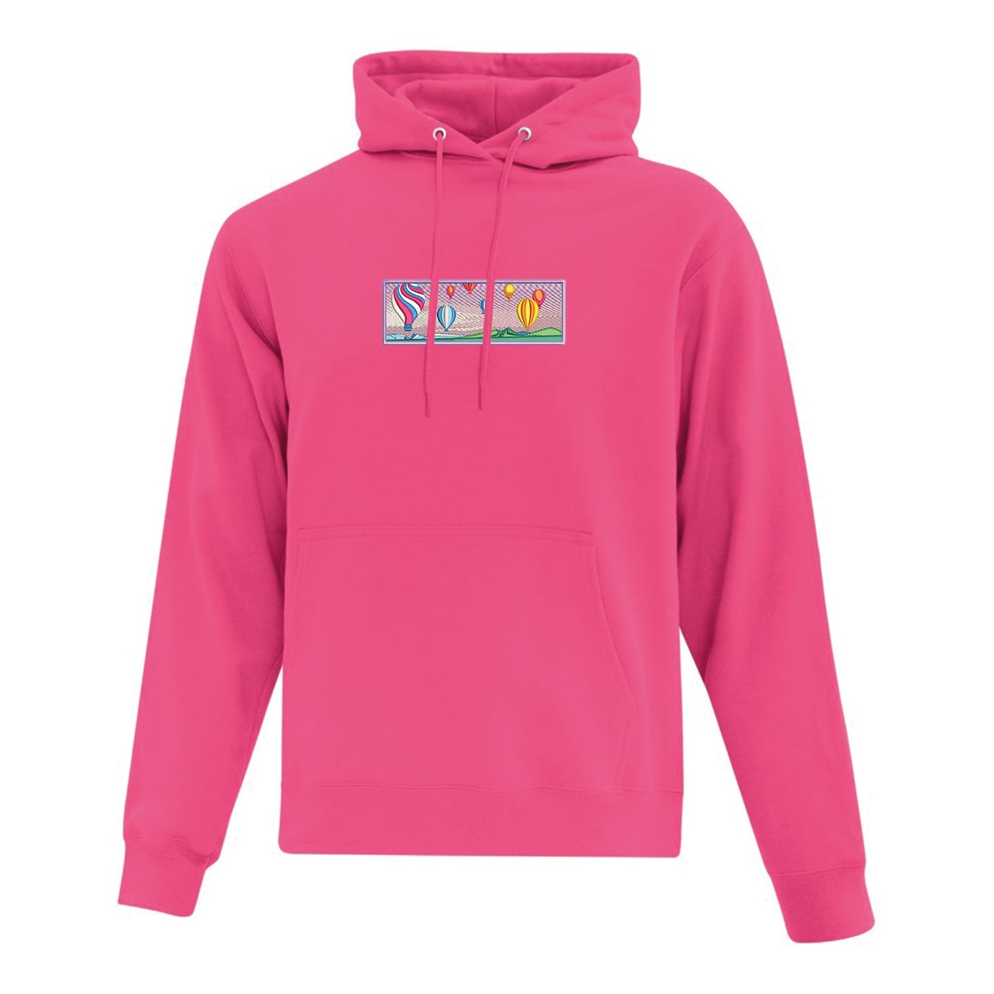 Hoodie Montgolfières brodé