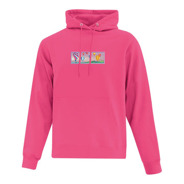 Hoodie Montgolfières brodé