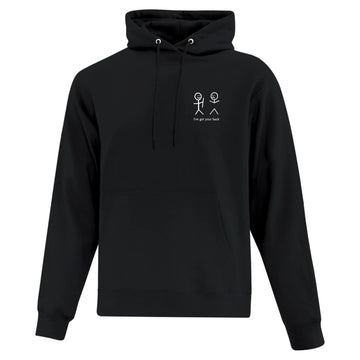 Hoodie "I got your back" brodé
