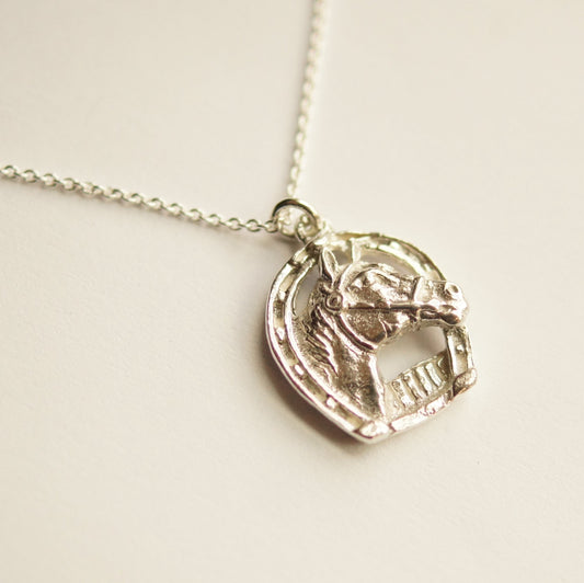 Horseshoe Pendant Necklace