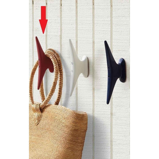 iDekor8 Red Nautical Cleat Hook for Home Decor - Velora Luxury Fashion
