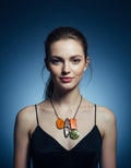 Chunky Bib Statement Necklace with Earthy Bohemian Style - Velora Luxury Fashion