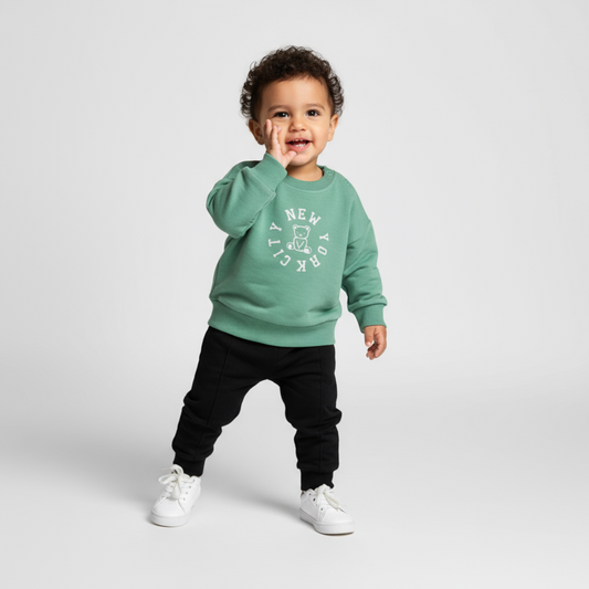NY Baby Cotton Joggers Set