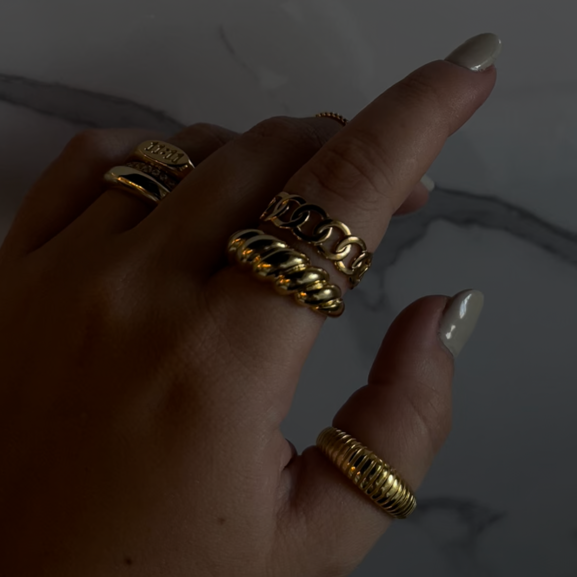 Link Up Adjustable Ring