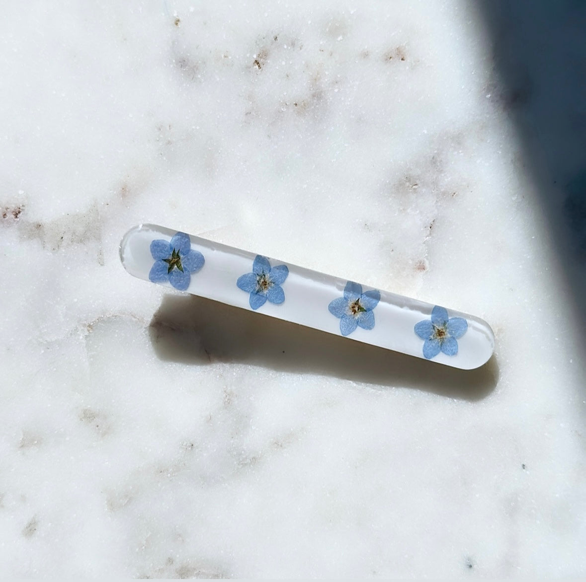 Barrette à cheveux - Myosotis - Velora