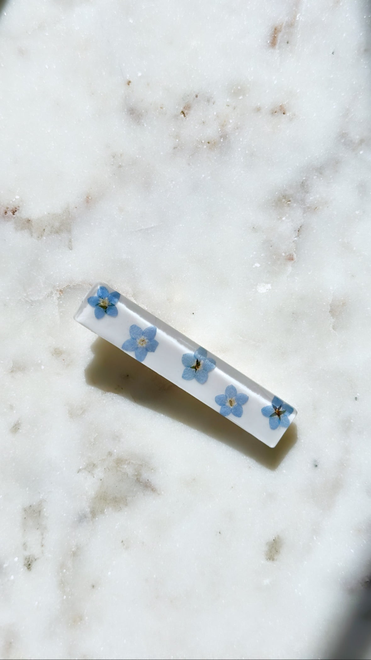 Barrette à cheveux - Myosotis - Velora