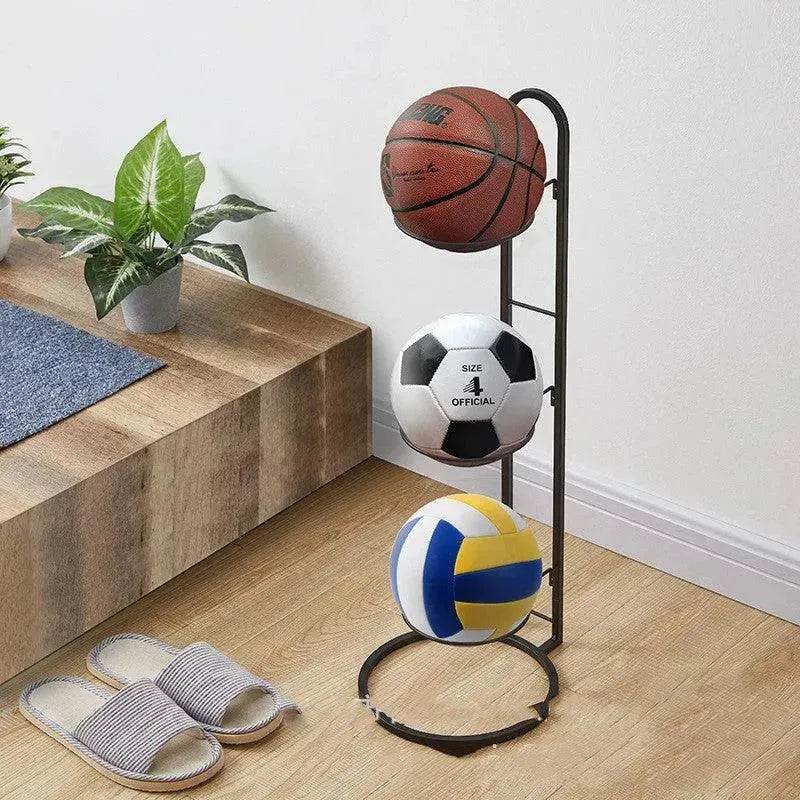 Indoor Kids Football Volleyball Storage Rack - Velora