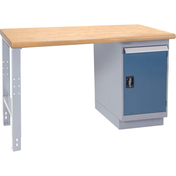 Industrial Duty Workbench, 1000 lbs. Cap., 36" W x 60" D, 34" H - Velora Luxury Fashion