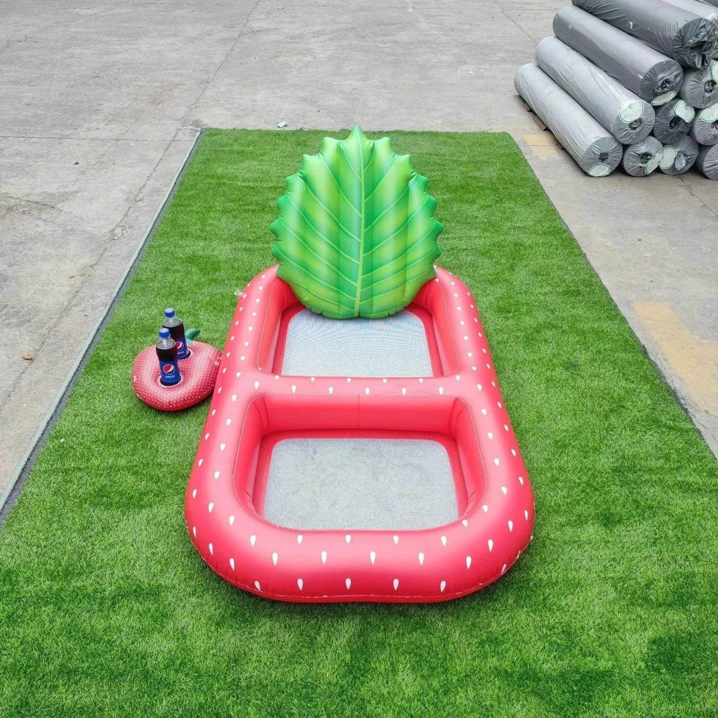 Inflatable Swimming Pool Pineapple Floating Row Air Cushion Bed Summer Water Floating Hammock Air Mattress Water Sports Toys - Velora