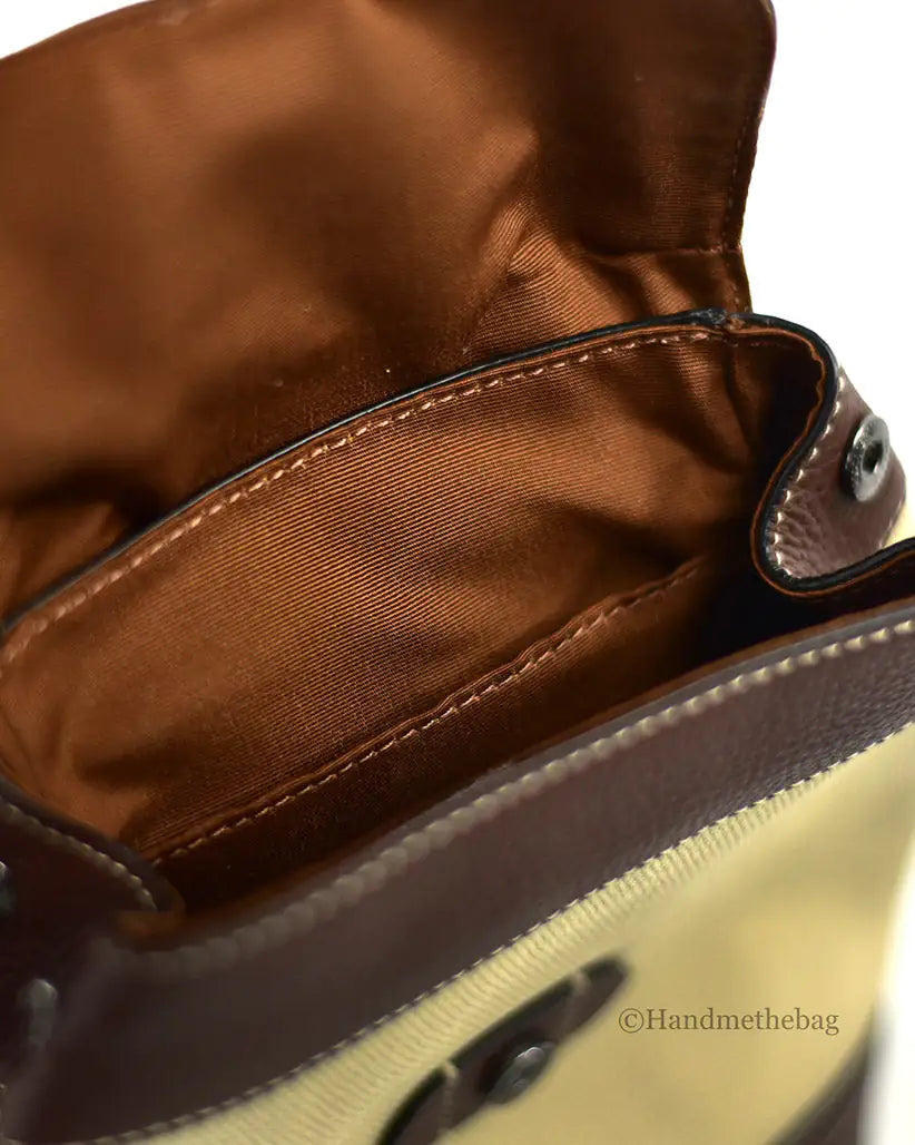 Coach Hudson Pebbled Leather Sling Bag