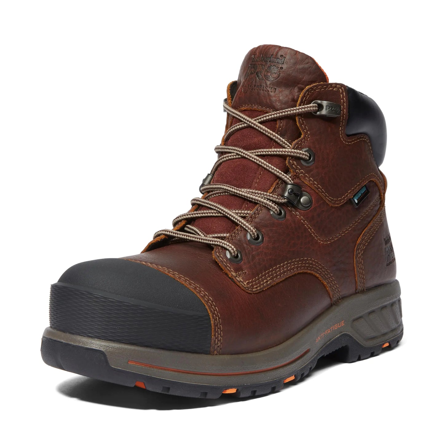 Timberland PRO Mens Helix HD 6 Inch Composite Safety Toe Waterproof Industrial Work Boot Tempest Brown-2024 New 15