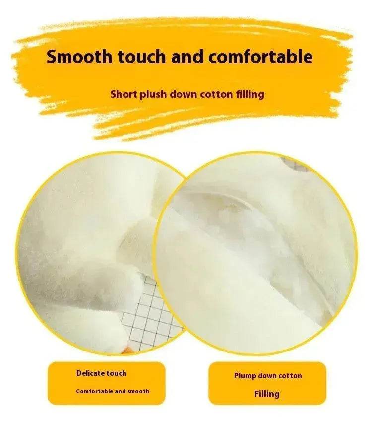 Kids Children Cute Big White Geese Pillow Plush Toy Stuffed Animal Plushies - Velora