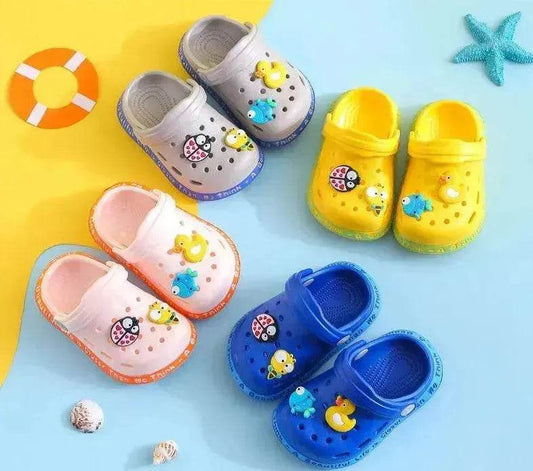 Kids Slippers for Boys Girls Cartoon Shoes Summer Toddler - Velora