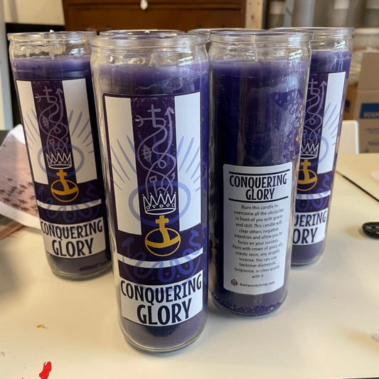 7 Day Candle - Conquering Glory The Hermit's Lamp