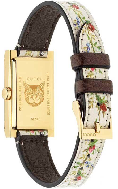 Gucci G-Frame Ladies Watch 21x40mm (YA147407) - Velora