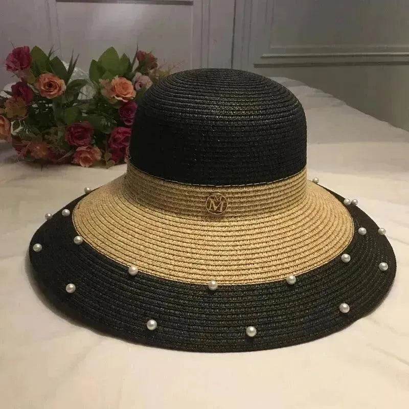 Ladies Summer Vacation Beach Hat Big Brim Hat - Velora