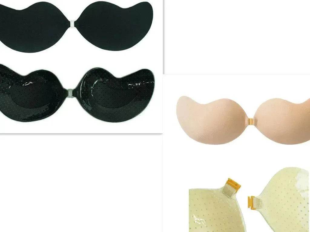 Lala Goddess Mango Cup With Deep V Invisible Bra Women's Swimwear Bridal Wedding Dress Gathered Chest Stickers Wholesale - Velora