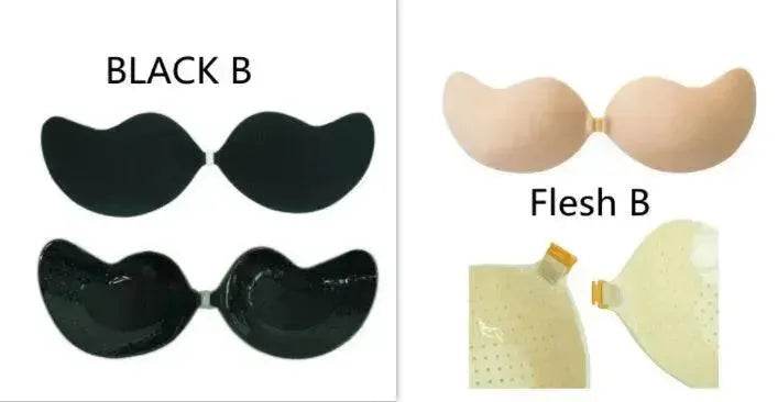 Lala Goddess Mango Cup With Deep V Invisible Bra Women's Swimwear Bridal Wedding Dress Gathered Chest Stickers Wholesale - Velora