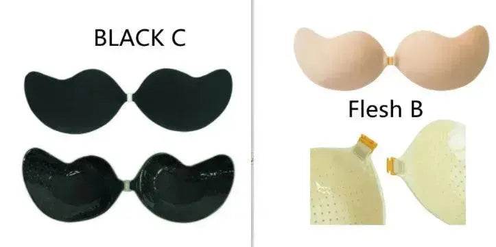 Lala Goddess Mango Cup With Deep V Invisible Bra Women's Swimwear Bridal Wedding Dress Gathered Chest Stickers Wholesale - Velora