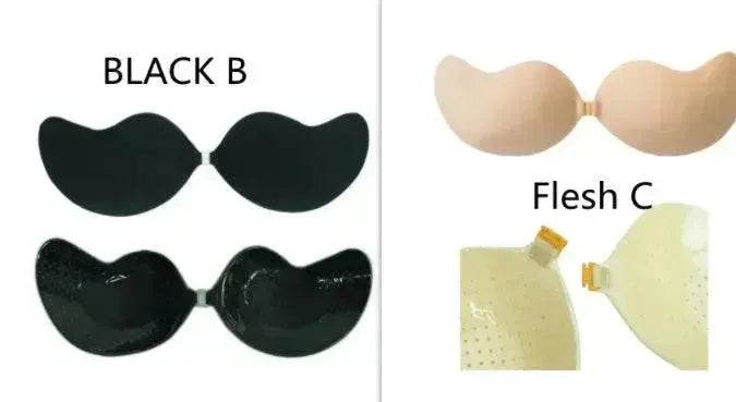 Lala Goddess Mango Cup With Deep V Invisible Bra Women's Swimwear Bridal Wedding Dress Gathered Chest Stickers Wholesale - Velora