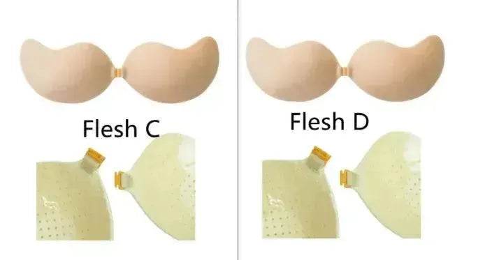 Lala Goddess Mango Cup With Deep V Invisible Bra Women's Swimwear Bridal Wedding Dress Gathered Chest Stickers Wholesale - Velora