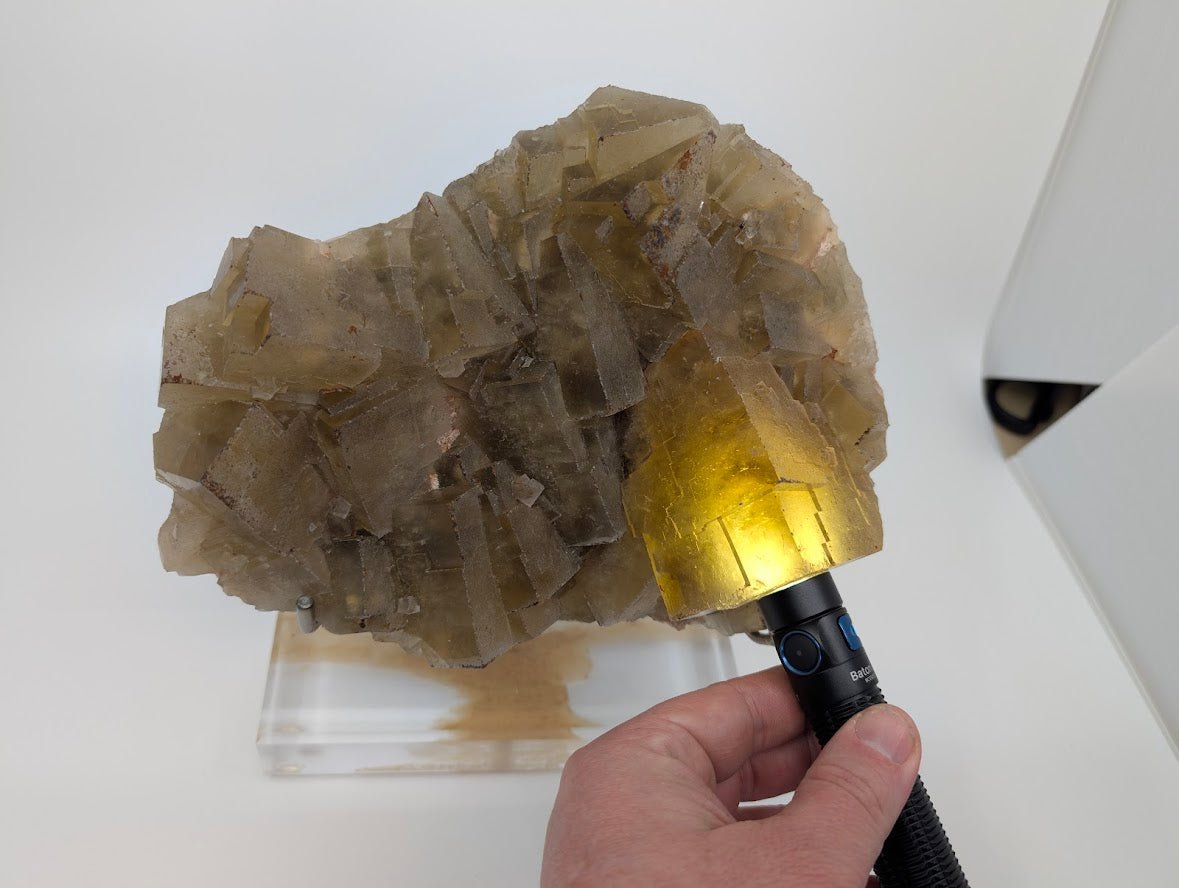 Large Yellow Fluorite Specimen – 9x7in. – From Beijing, China