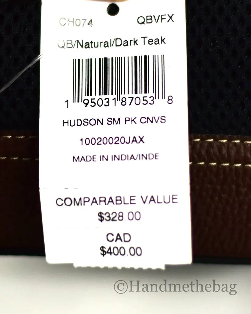 Coach Hudson Pebbled Leather Sling Bag