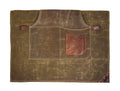 Leather Canvas Apron - Seaweed Green - Velora Luxury Fashion
