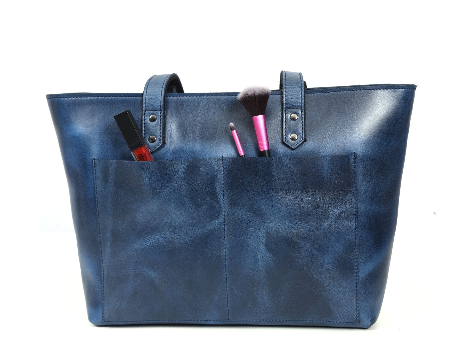 Leather Myra Tote Bag - Velora Luxury Fashion