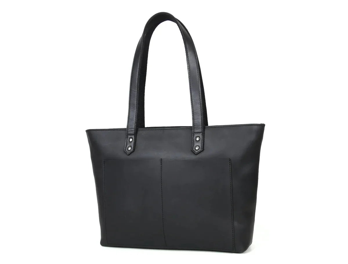 Leather Myra Tote Bag www.Shopthatapp.com