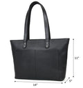 Leather Myra Tote Bag www.Shopthatapp.com