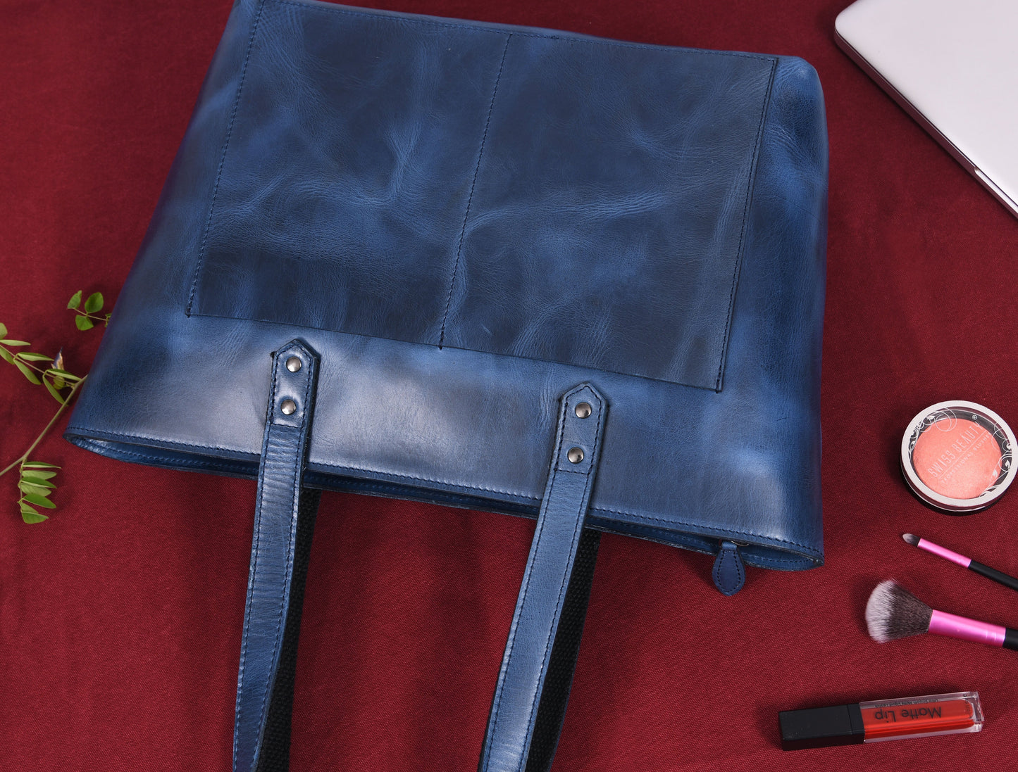 Leather Myra Tote Bag - Velora Luxury Fashion