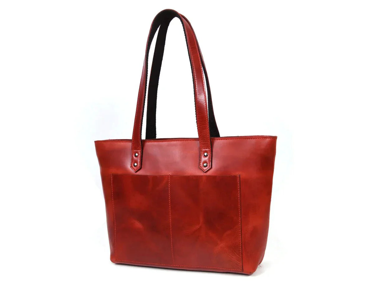 Leather Myra Tote Bag www.Shopthatapp.com