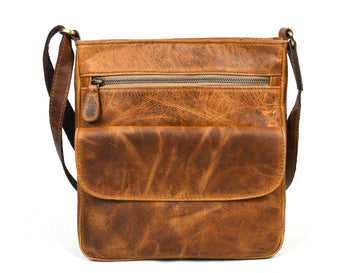 Leather Sling Bag -( LB-301 ) - Velora Luxury Fashion