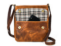 Leather Sling Bag -( LB-301 ) - Velora Luxury Fashion