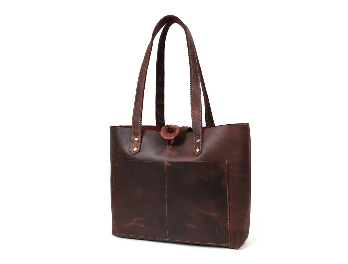 Leather Willow Tote www.Shopthatapp.com