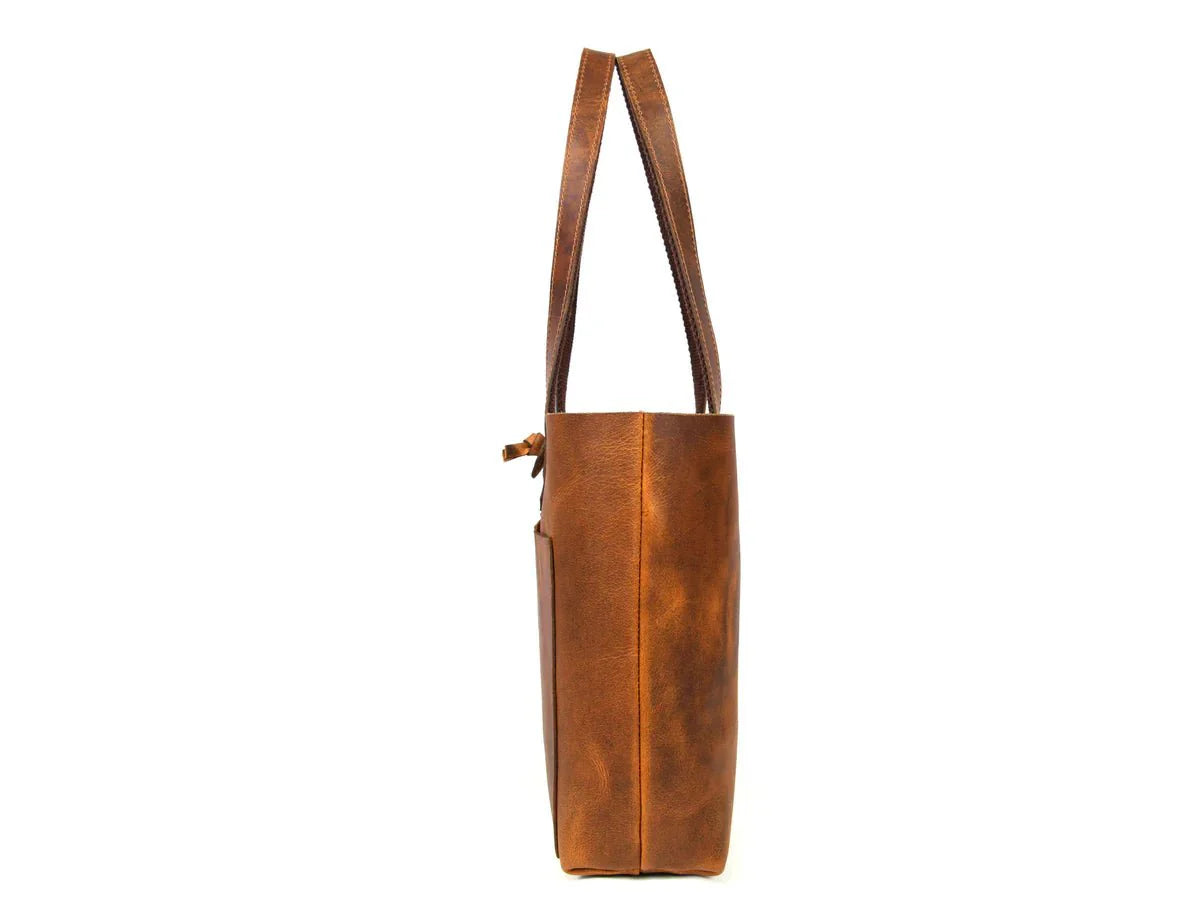 Leather Willow Tote www.Shopthatapp.com