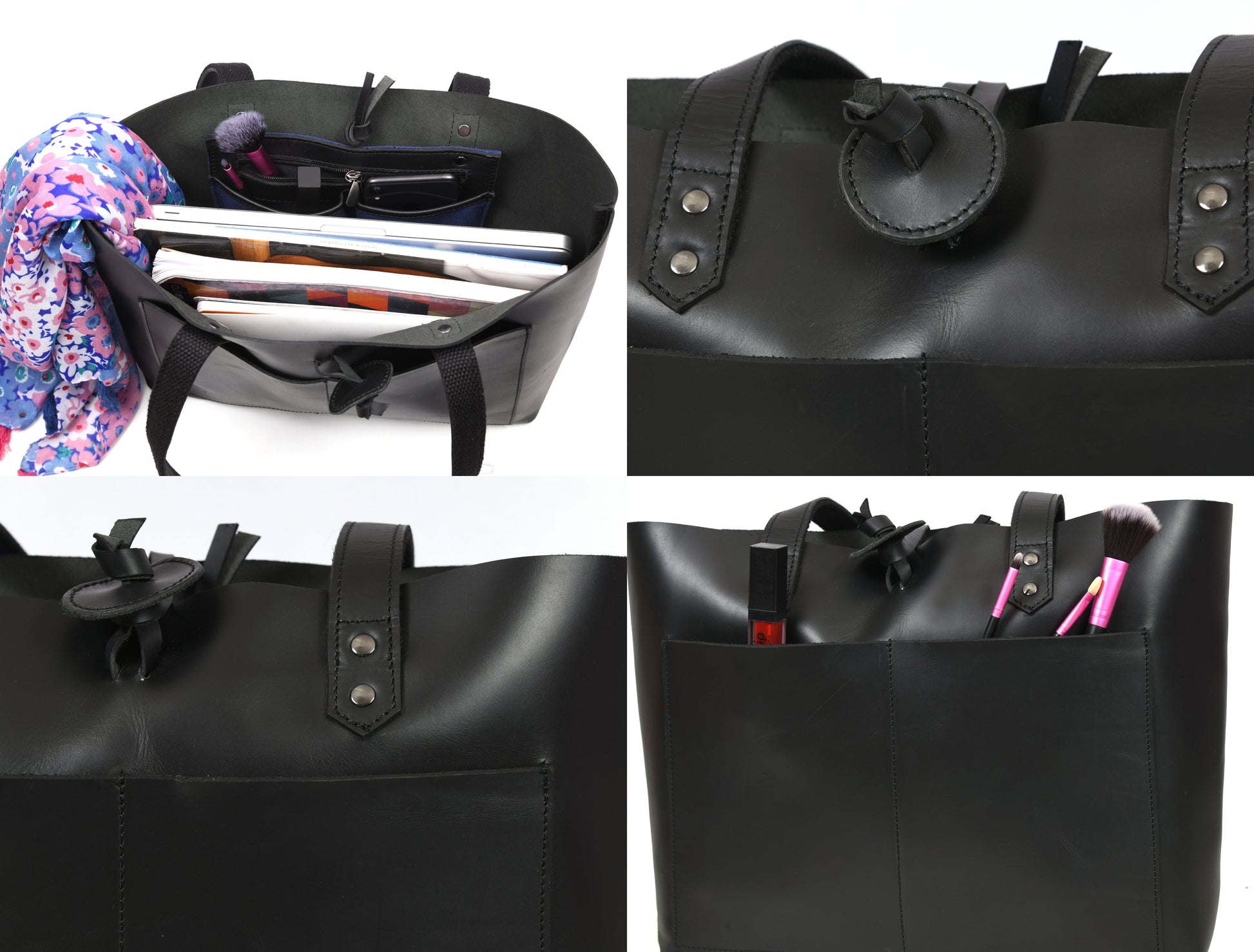 Leather Willow Tote - Velora Luxury Fashion