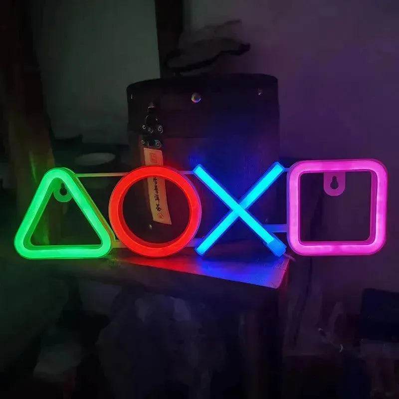 LED Game Machine Symbol Neon Light Modeling Light Color Light - Velora